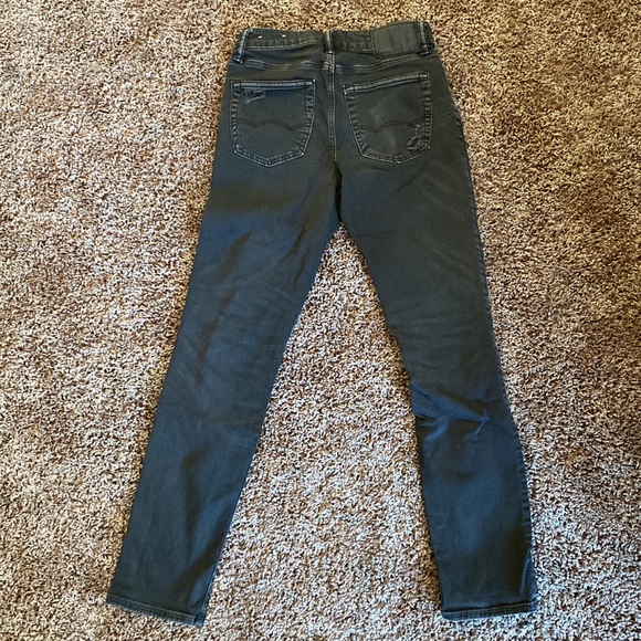 29x32 Black American Eagle distressed jeans - Picture 2 of 6
